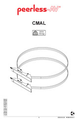 peerless-AV CMAL 225 Instrucciones De Montaje