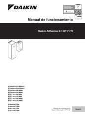 Daikin Altherma 3 H HT W ETBH16E6V Serie Manual De Funcionamiento