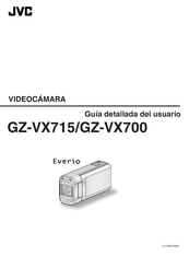 JVC Everio GZ-VX700 Guía Detallada Del Usuario