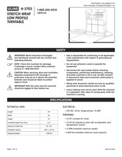 Uline H-3703 Manual De Instrucciones