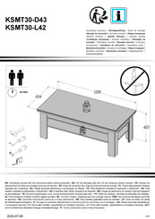 Forte KSMT30-L42 Instrucciones De Montaje