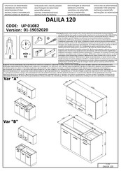 Forma Ideale UP 01082 Instrucciones De Montaje