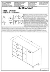 Forma Ideale UP 00604 Instrucciones De Montaje