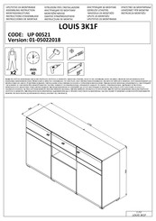 Forma Ideale UP 00521 Instrucciones De Montaje