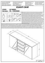 Forma Ideale UP 00892 Instrucciones De Montaje