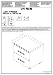 Forma Ideale UNI NO2F Instrucciones De Montaje