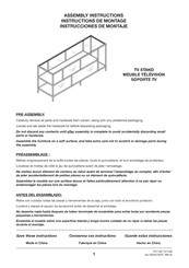 Hudson & Canal TV1156 Instrucciones De Montaje