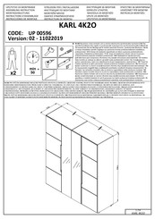 Forma Ideale UP 00596 Instrucciones De Montaje