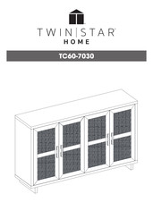 Twin Star Home TC60-7030 Instrucciones De Montaje