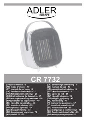 Adler europe CR 7732 Manual De Uso