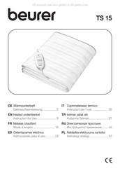 Beurer TS 15 Instrucciones Para El Uso