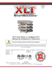 XLT Ovens SMART Solutions X3H-3855 Serie Manual De Instalación Y Operación