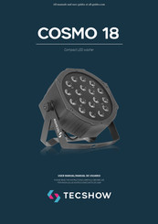 Tecshow COSMO 18 Manual De Usuario