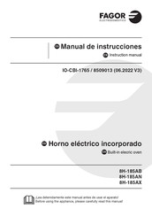 Fagor 8H-185AX Manual De Instrucciones