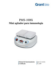 Grant bio PMS-1000i Manual De Funcionamiento