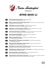 LONINO LAMBORGHINI ATHS 6040 LI Instrucciones De Manejo