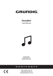 Grundig DSB 990 Manual Del Usuario