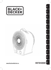 Black and Decker BXFSH2000E Manual De Instrucciones