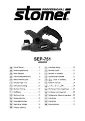 Stomer Professional SEP-751 Instrucciones De Servicio