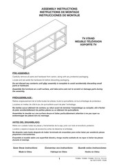 Hudson & Canal TV0966 Instrucciones De Montaje