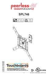 peerless-AV SMARTMOUNTLT SPL746 Manual Del Usuario