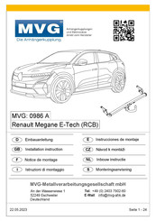 Mvg 0986 A Instrucciones De Montaje