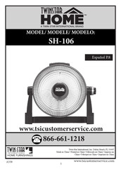 Twin-Star International SH-106 Manual De Instrucciones