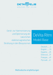 Deta-Elis DeVita Ritm Base Manual Del Usuario