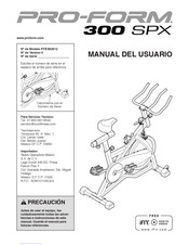 ProForm PFEX82912 Manual Del Usuario