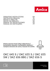 Amica OKC 655 S Manual De Instrucciones