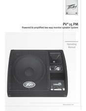 Peavey PV 15 PM Manual Del Operador