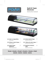 Polar Refrigeration DA540 Manual De Instrucciones