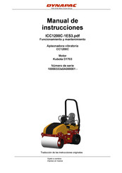 Dynapac CC1200C Manual De Instrucciones