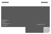 Siemens AX76 Manual Del Usuario