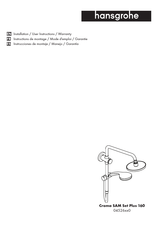 Hansgrohe Croma SAM Set Plus 160 04526 0 Serie Instrucciones De Montaje / Manejo / Garantía