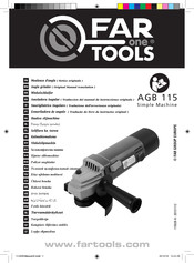 Far Tools AGB 115 Traduccion Del Manual De Instrucciones Originale