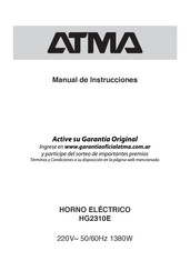 ATMA HG2310E Manual De Instrucciones