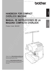 Brother 884-B01 Manual De Instrucciones