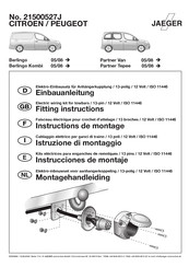 Jaeger 21500527J Instrucciones De Montaje