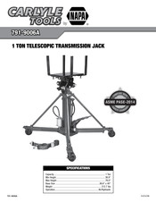 Napa Carlyle Tools 791-9006A Manual Del Usuario