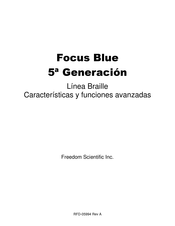 Freedom Scientific Braille Focus Blue 40 Manual