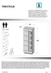 Forte YSKV721LB Instrucciones De Montaje