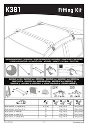 Yakima K381 Instrucciones De Montaje