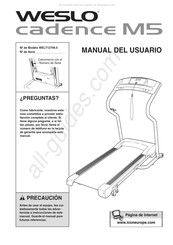 Weslo cadence M5 Manual Del Usuario