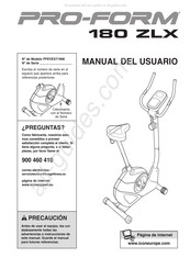 Pro-Form PFEVEX71908 Manual Del Usuario