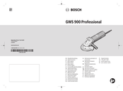 Bosch Professional GWS 900 Manual Original