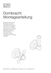 Dornbracht 36 608 371-FF Instrucciones De Montaje