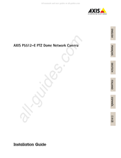 Axis Communications P5512-E Guia De Instalacion