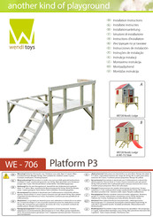 wendi toys Platform P3 Instrucciones De Instalación