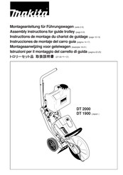 Makita DT 2000 Instrucciones De Montaje